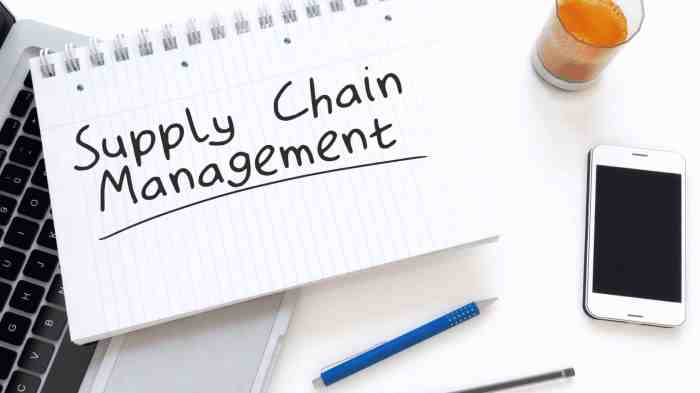 Supply chain optimization tools